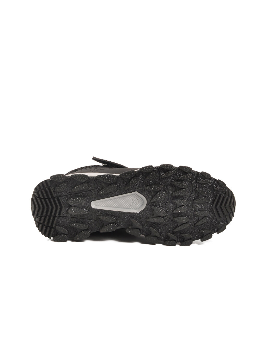 Siyah Gri Cırtlı Kaymaz Taban Erkek Çocuk Outdoor Bot Doruk F-4