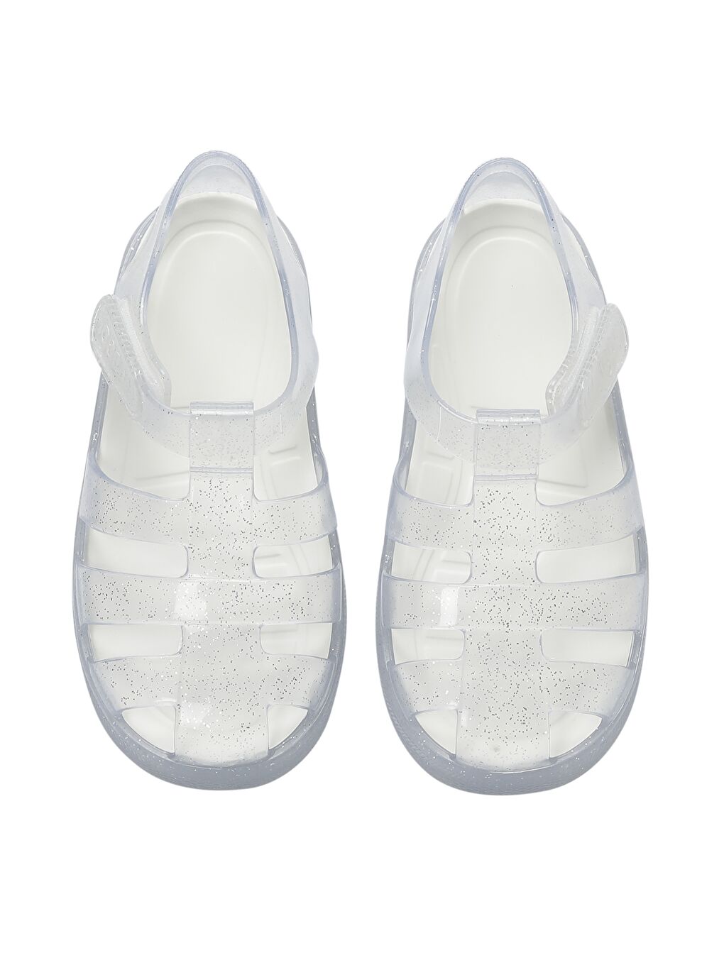 STAR GLITTER BK Beyaz Kız Çocuk Sandalet-3