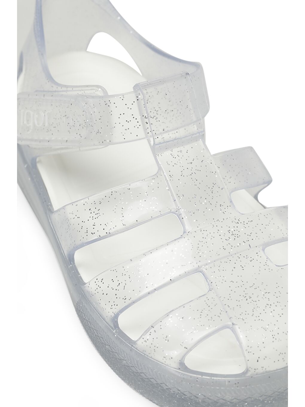 STAR GLITTER BK Beyaz Kız Çocuk Sandalet-6