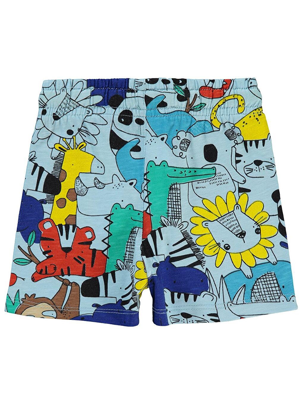 Boys Erkek Çocuk Şort 2-5 Yaş Mavi-1