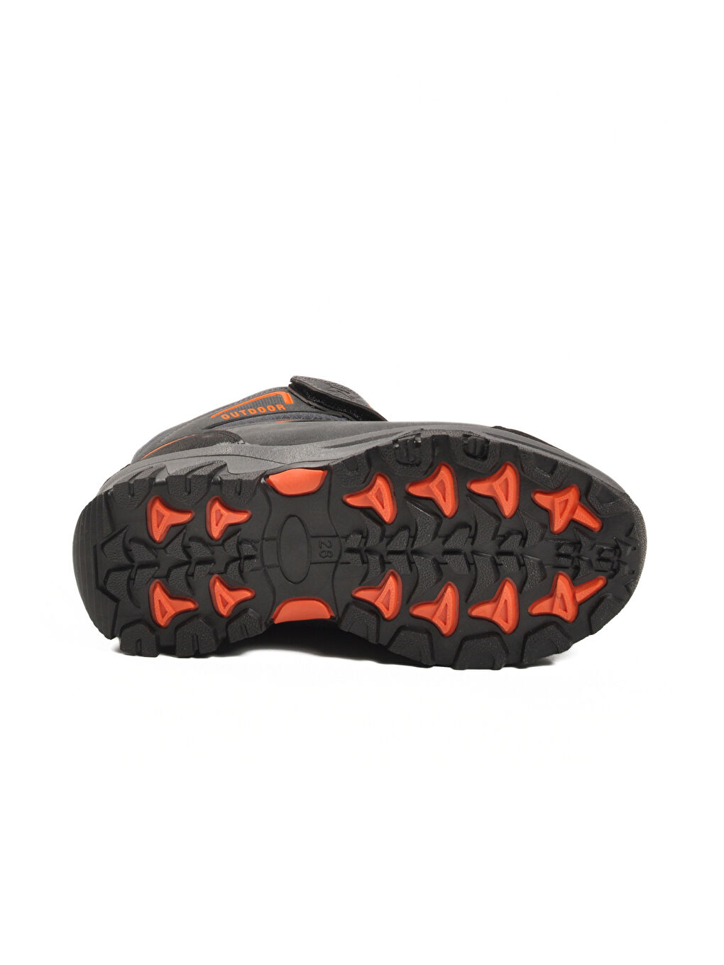 Gri Füme Turuncu Polarlı Kaymaz Taban Çocuk Outdoor Bot 2301 P-4