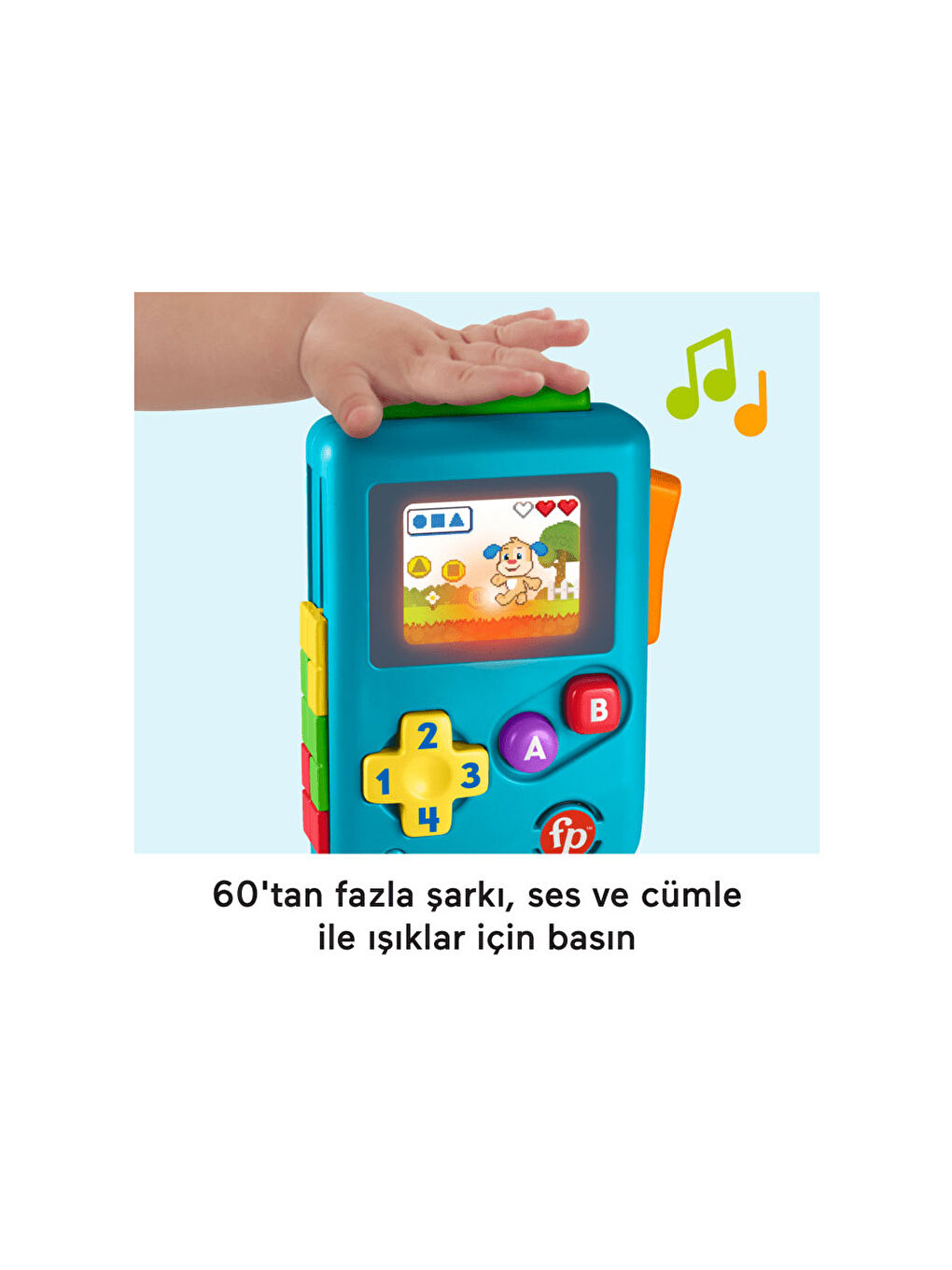 FISHER PRICE Renksiz Köpekçiğin Oyun Macerası  Lil' Gamer CIP TU HXB60