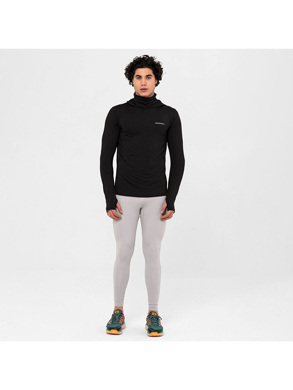 Train Erkek Siyah Tişört-5