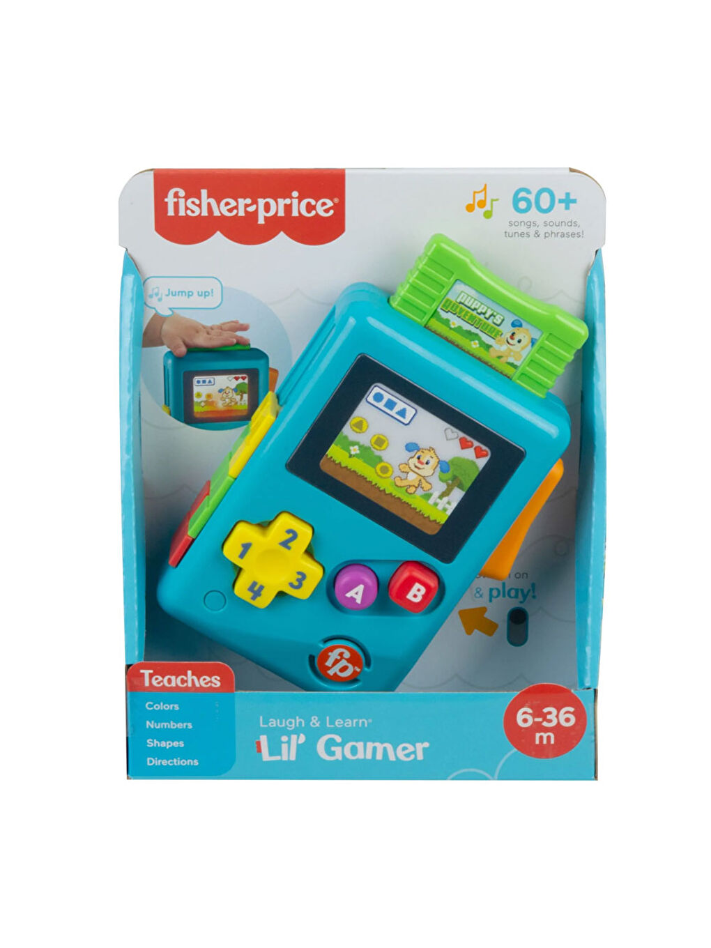 FISHER PRICE Renksiz Köpekçiğin Oyun Macerası  Lil' Gamer CIP TU HXB60 - 3