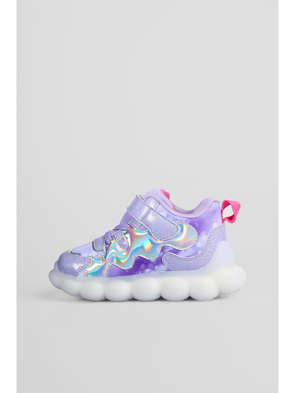 Sonya Işıklı Kız Okul Öncesi Lila Spor Ayakkabı-1