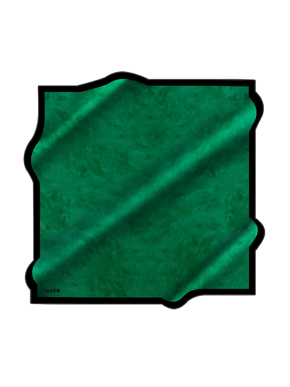 Yeşil Zümrüt 90X90 İpek Twill Eşarp