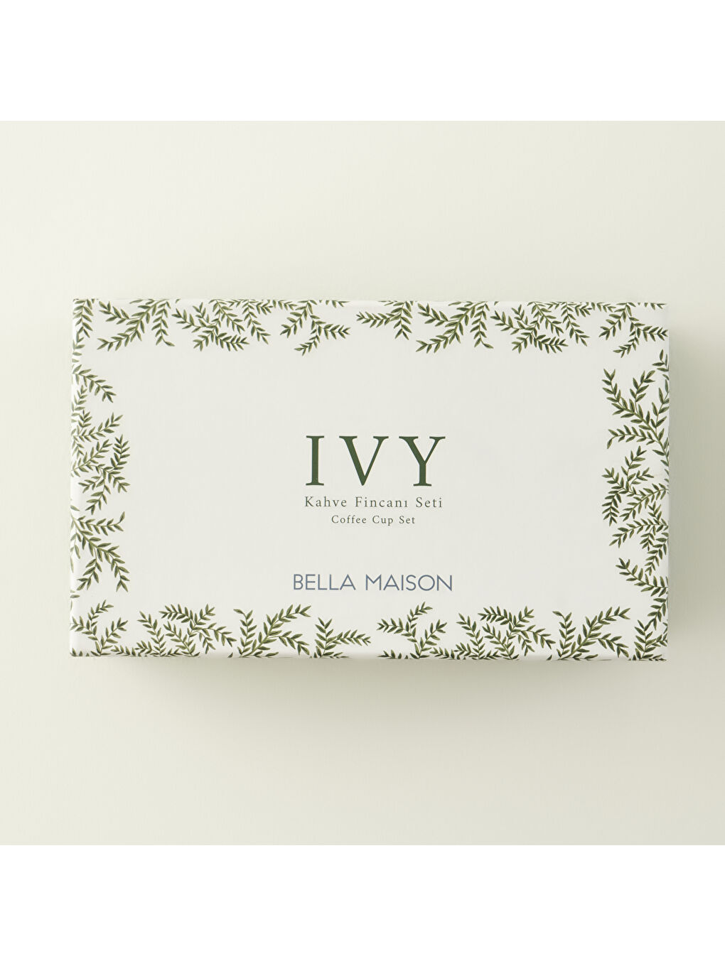 Karışık Ivy 6'lı Kahve Fincanı Seti (90 cc)-2