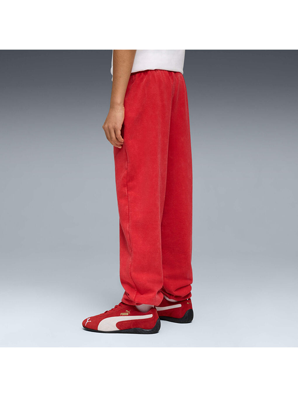 Kırmızı SCUDERIA FERRARI Sportswear Genç Eşofman Altı-2