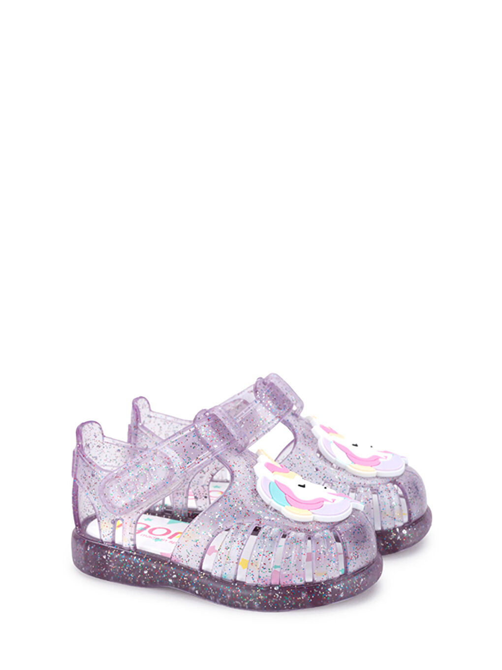 S10341 TOBBY UNICORNIO Gri Kız Çocuk Sandalet-4