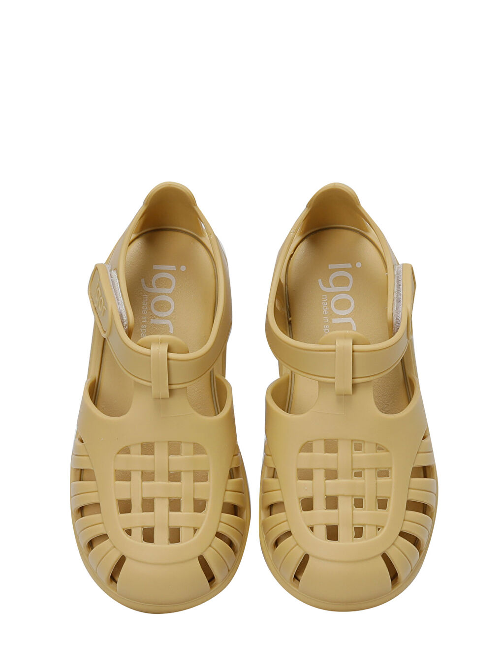 TOBBY SOLID Kahverengi Unisex Çocuk Düz Sandalet-3