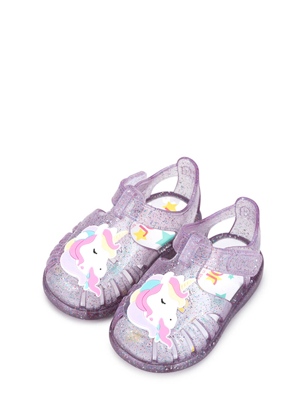 S10341 TOBBY UNICORNIO Gri Kız Çocuk Sandalet-5