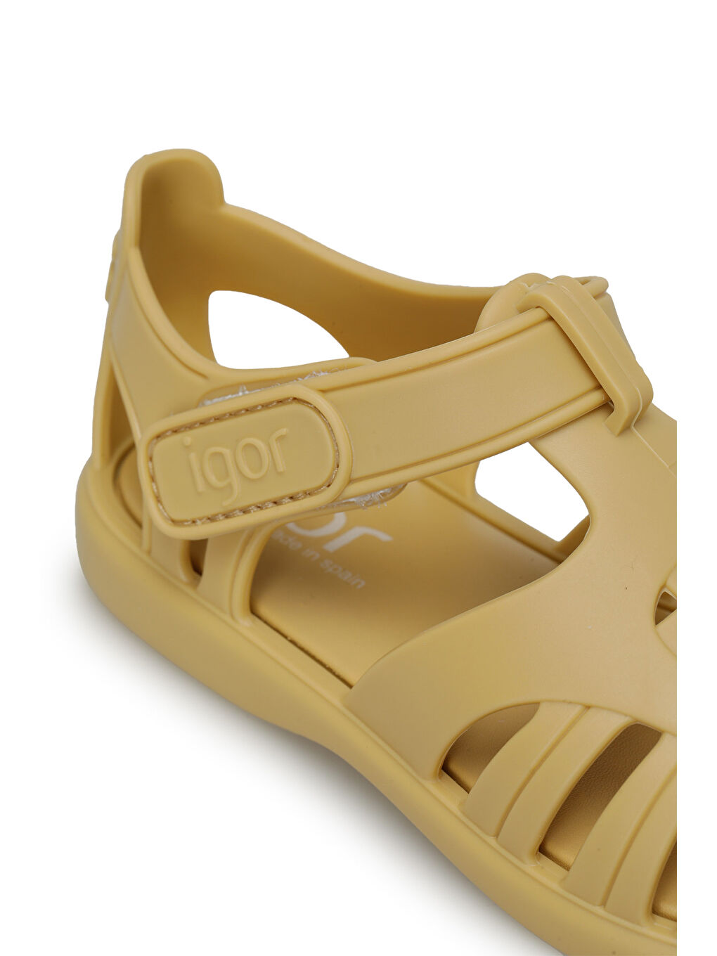 TOBBY SOLID Kahverengi Unisex Çocuk Düz Sandalet-6