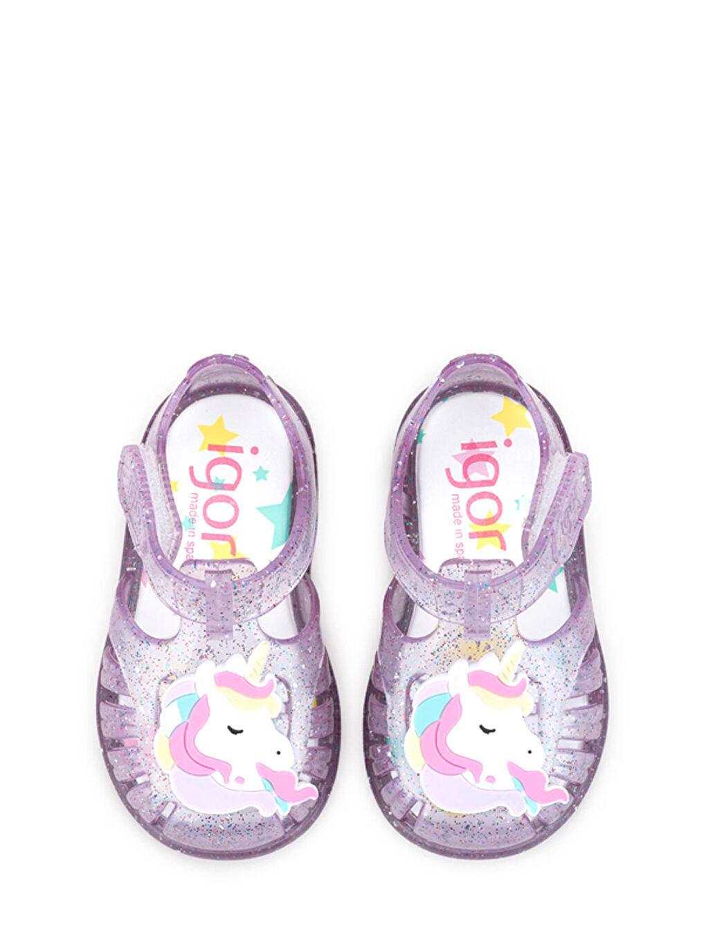S10341 TOBBY UNICORNIO Gri Kız Çocuk Sandalet-6