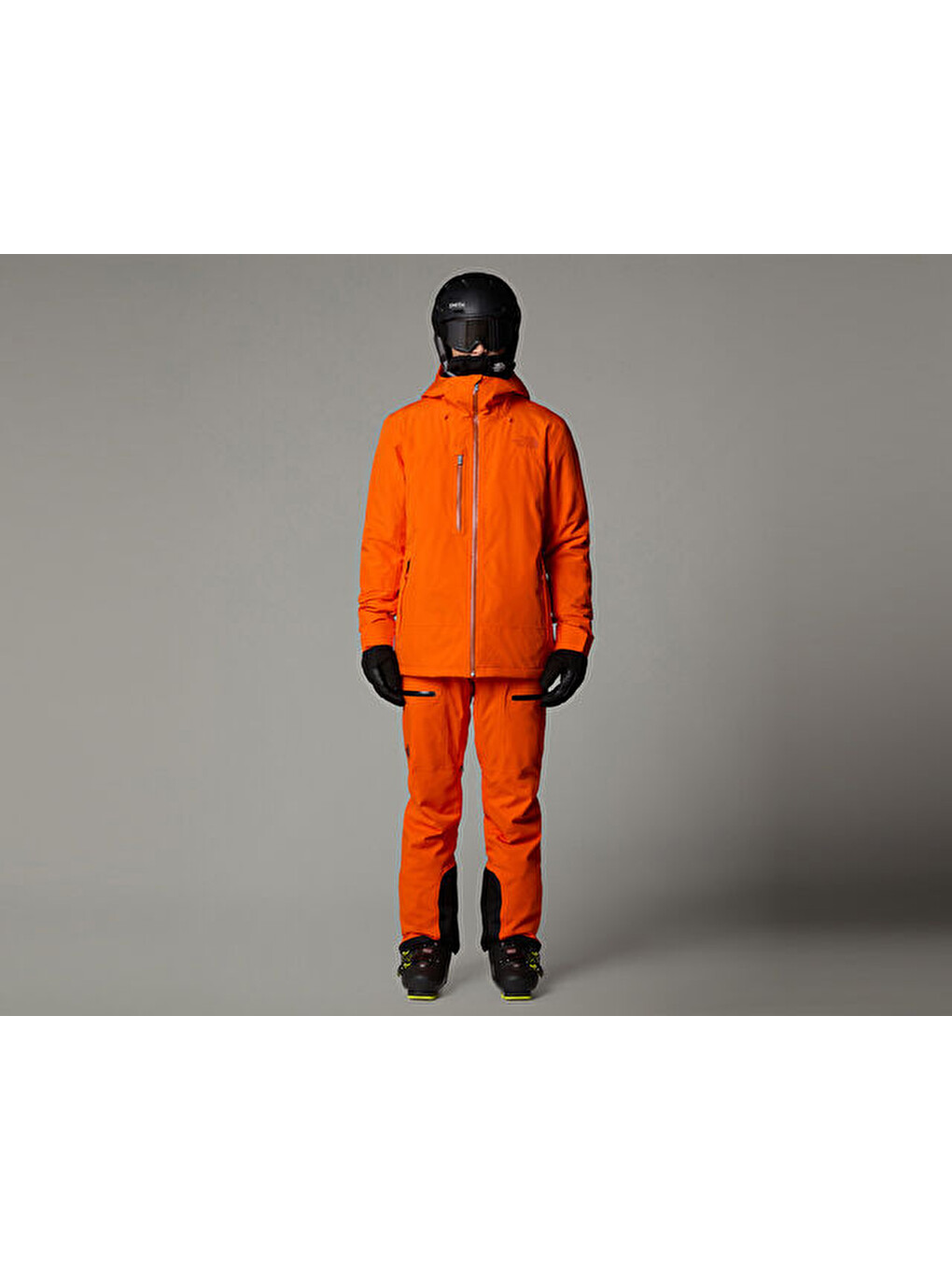 M Descendit Jacket Erkek Kayak Montu Nf0a87y91op1 Turuncu-5