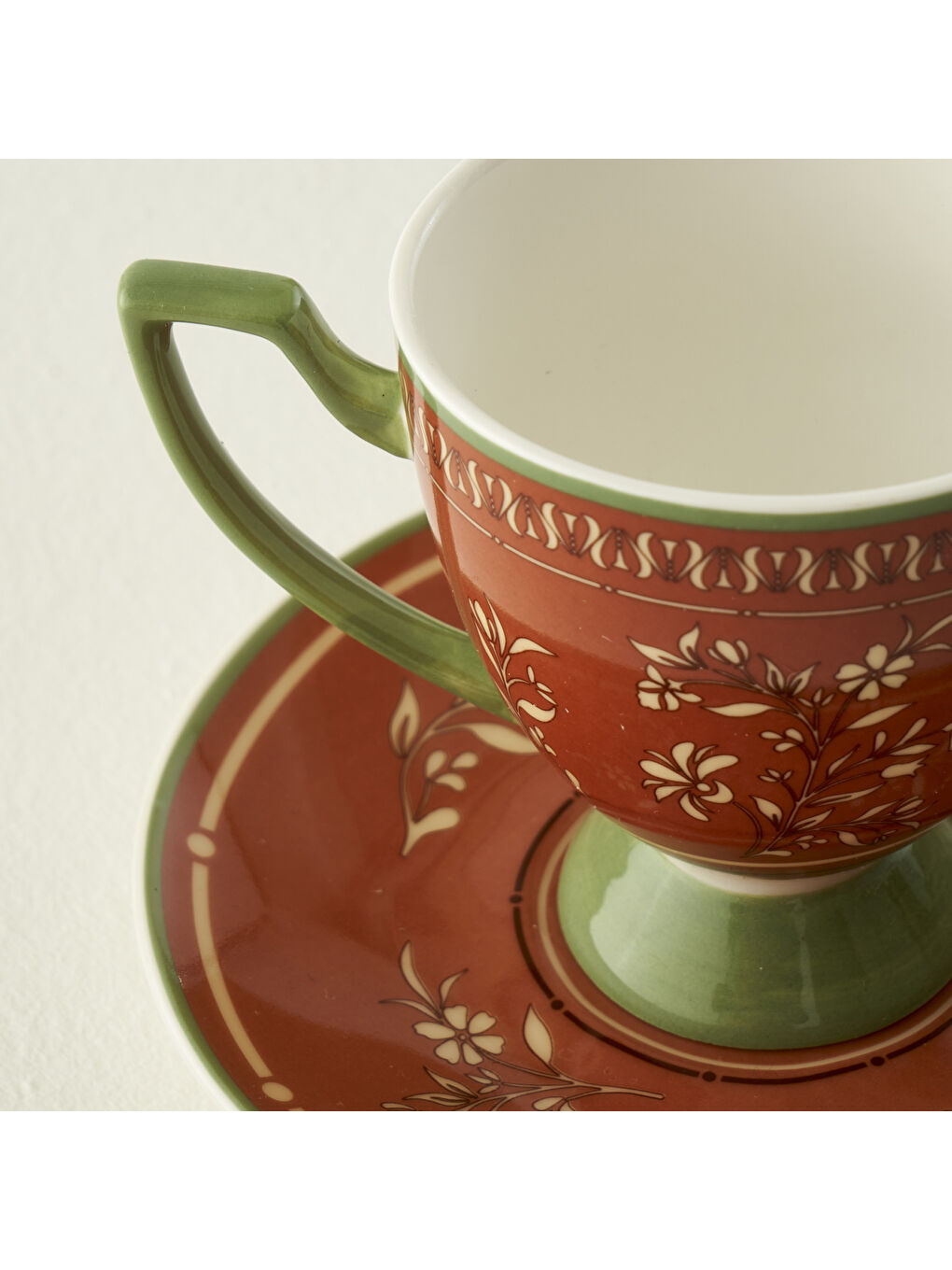 Karışık Ethnic 6'lı Kahve Fincanı Seti (90 cc)-1