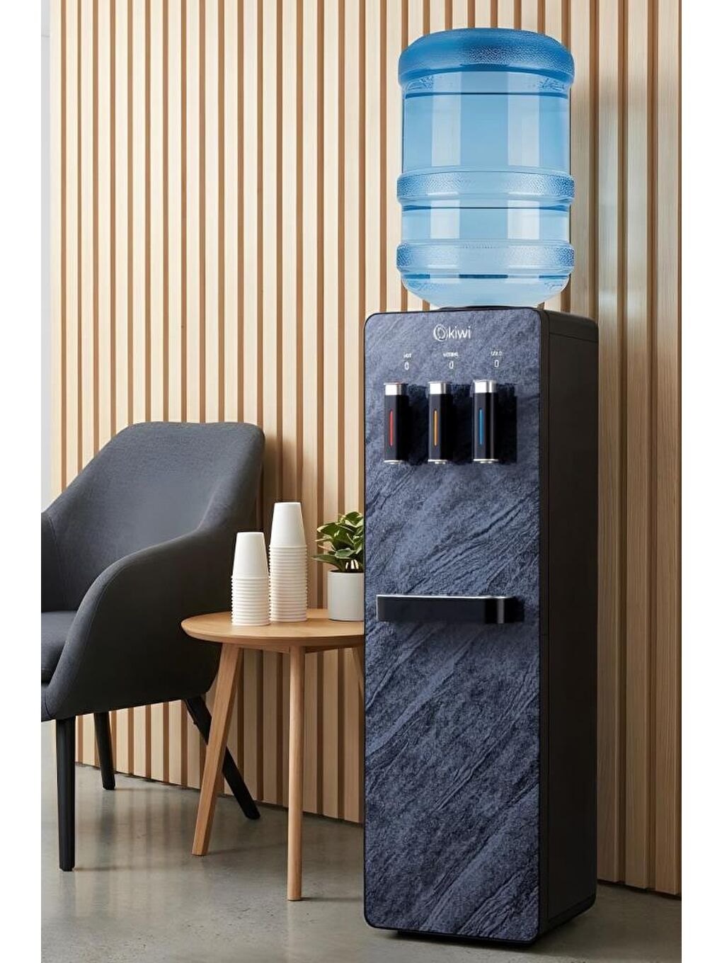 KWP-8556M Su Sebili | Sıcak & Soğuk & Ilık Su & Kompresör Soğutma-2