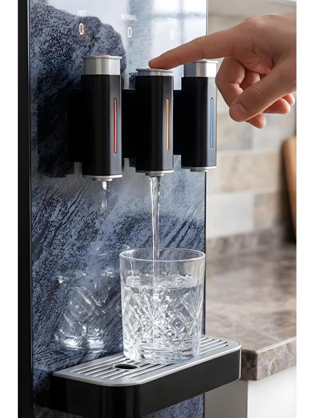 KWP-8556M Su Sebili | Sıcak & Soğuk & Ilık Su & Kompresör Soğutma-3