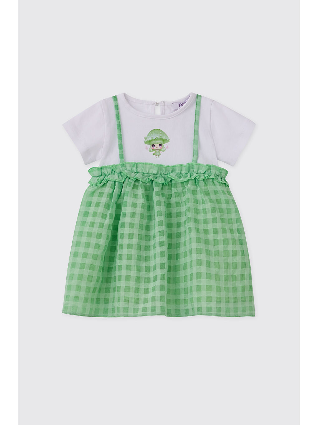 Kız Bebek Yeşil Elbise