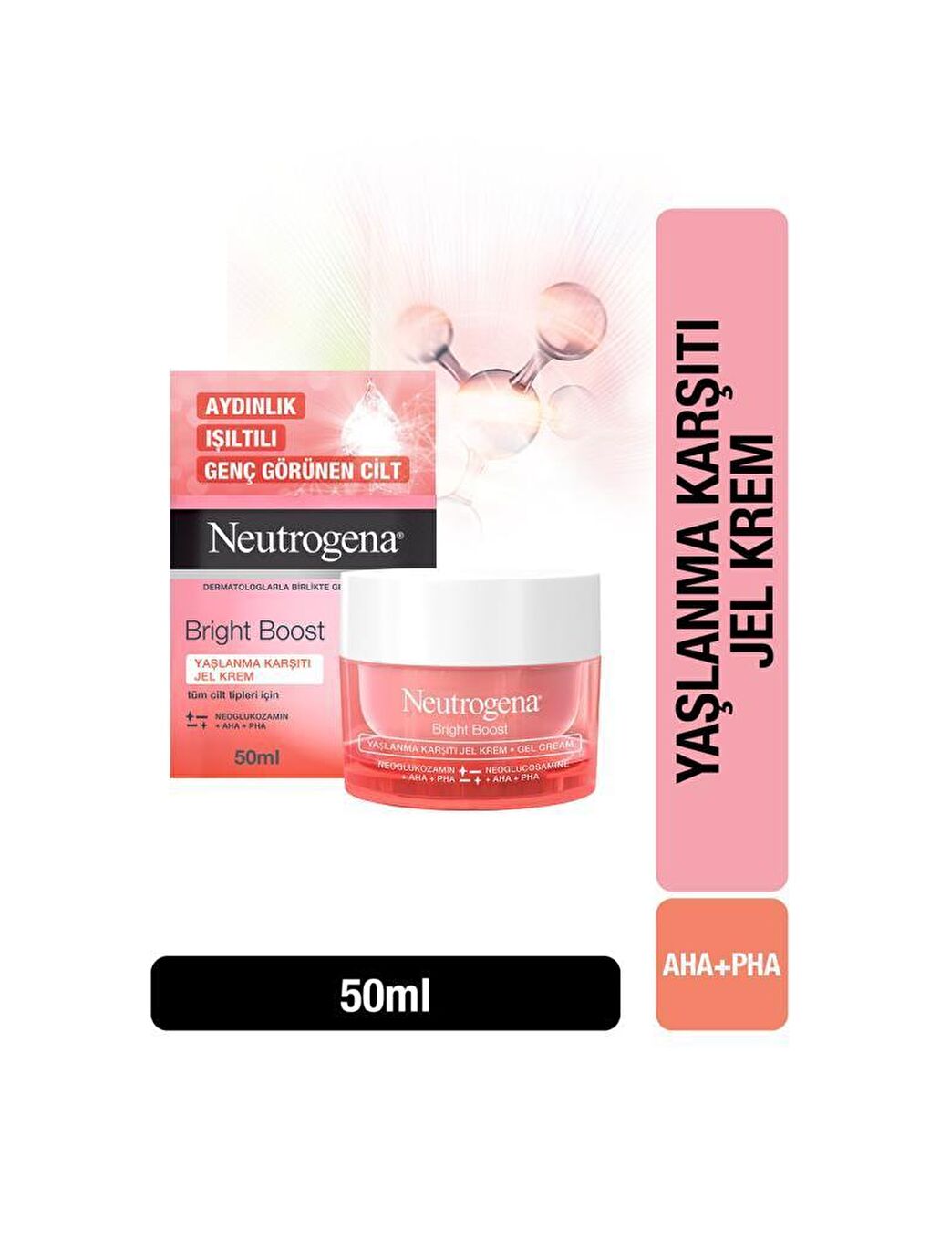 Neutrogena Bright Boost Yaşlanma Karşıtı Jel Krem 50 ml