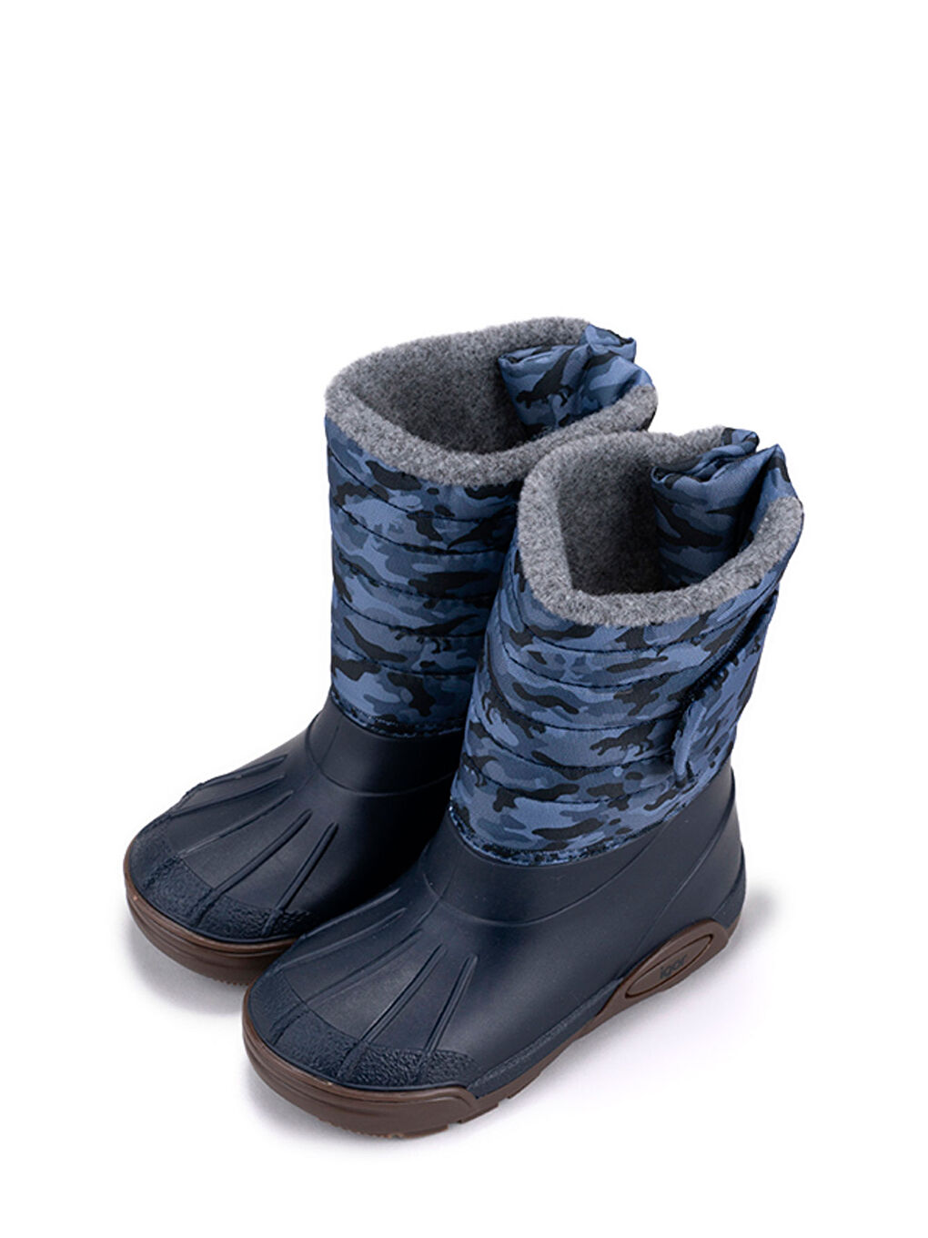 TOPO SKI CAMO Lacivert Erkek Çocuk Kar Botu-2