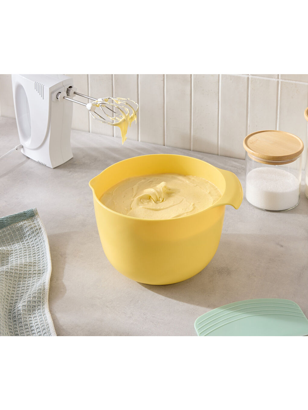 Sarı Karıştırma Kabı