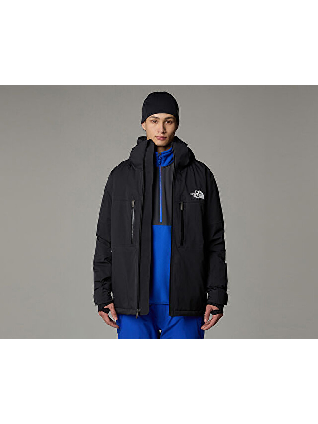 M Chakal Jacket Erkek Kayak Montu Nf0a87y6jk31 Siyah-2