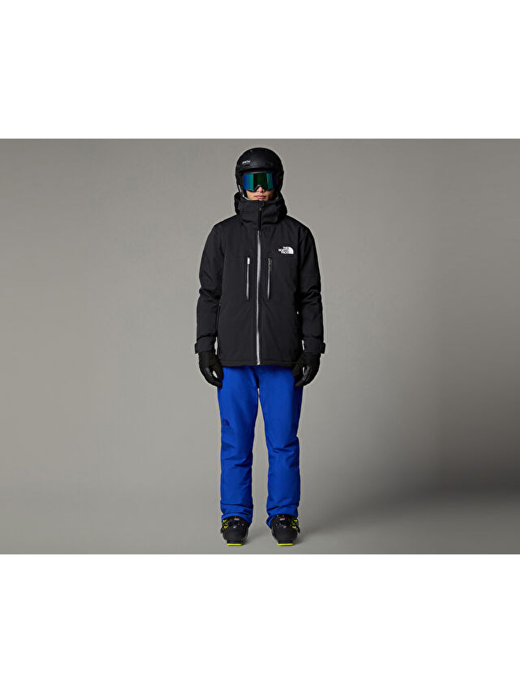 M Chakal Jacket Erkek Kayak Montu Nf0a87y6jk31 Siyah-5