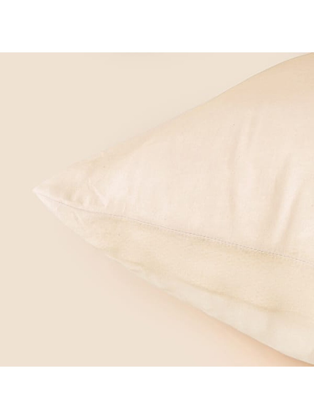Soft Penye 2'li Yastık Kılıfı - Bej - 50x70 cm-2