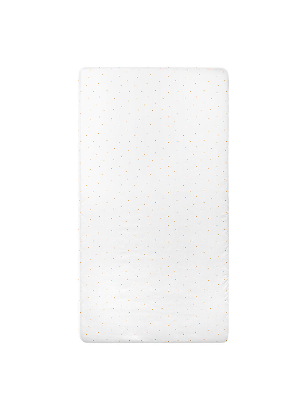Beyaz Stars 100% Pamuk Saten Bebek Lastikli Çarşaf Seti - 70x140 cm + 35x45 cm-5