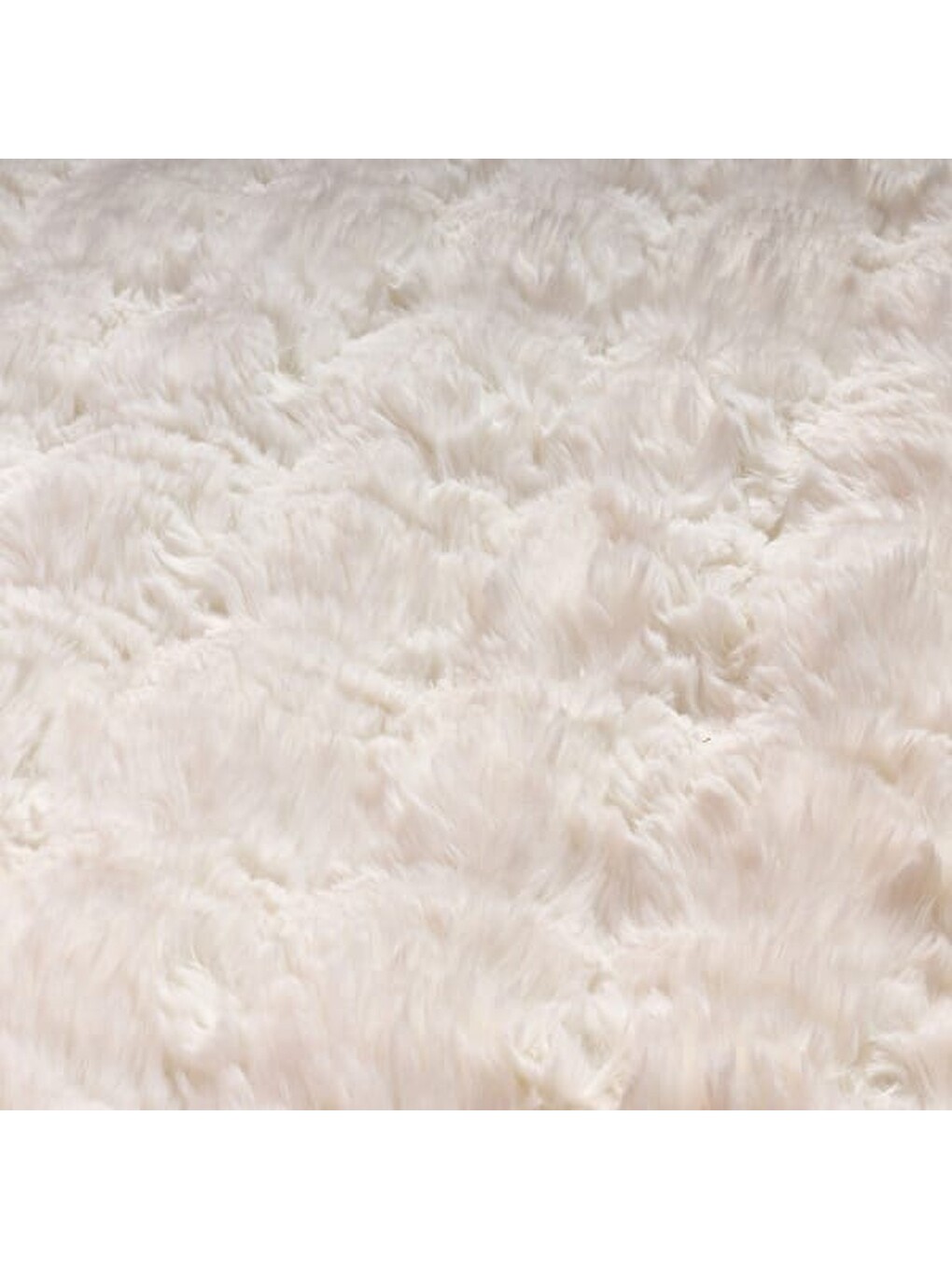 Ekru Soft Bubble Post Halı - Krem - 80x140 Cm-2