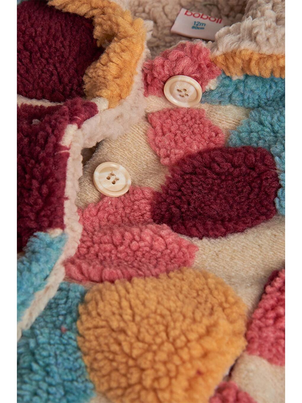 Karışık Kız Çocuk Desenli Mont-3