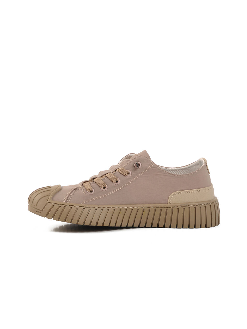 Bej Tekstil Memory Foam Erkek Spor Ayakkabı Vigor G-1