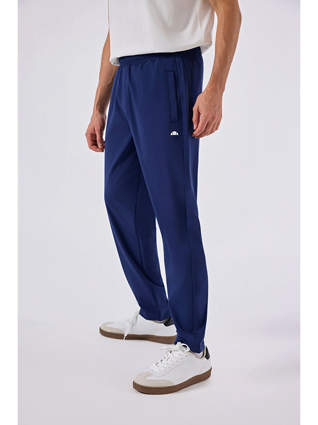 Lacivert Pamuklu Normal Bel Düz Paça Pantolon 5SM4440-NV-2