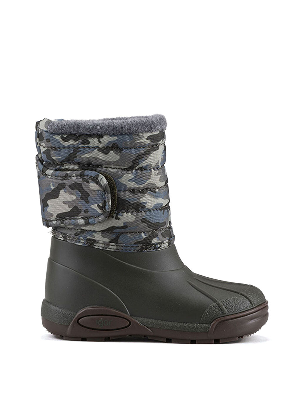 TOPO SKI CAMO Haki Erkek Çocuk Kar Botu