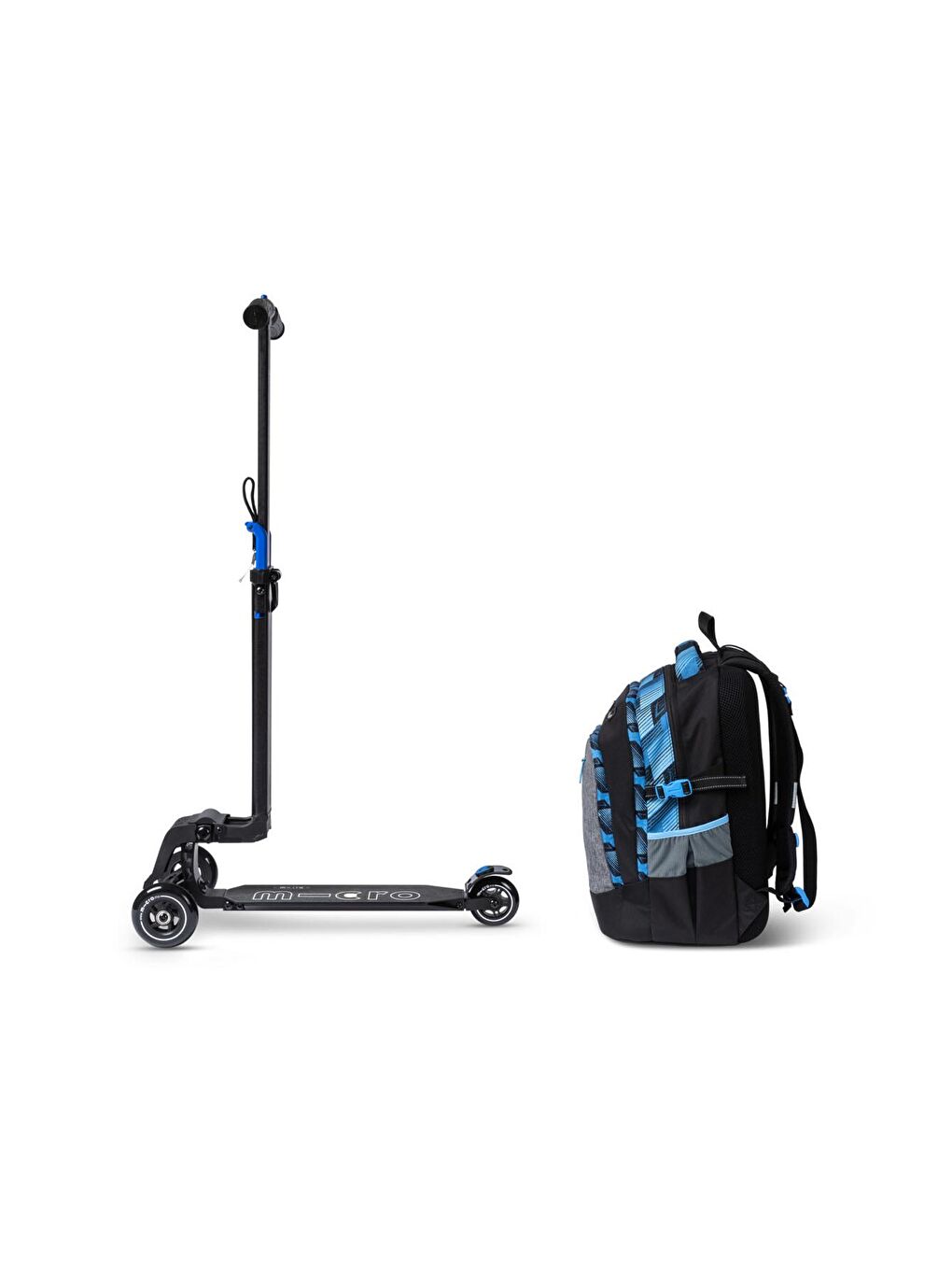 Micro Mavi Scooter Luggage Kickpack Lite Sırt Çantalı Blue - 4