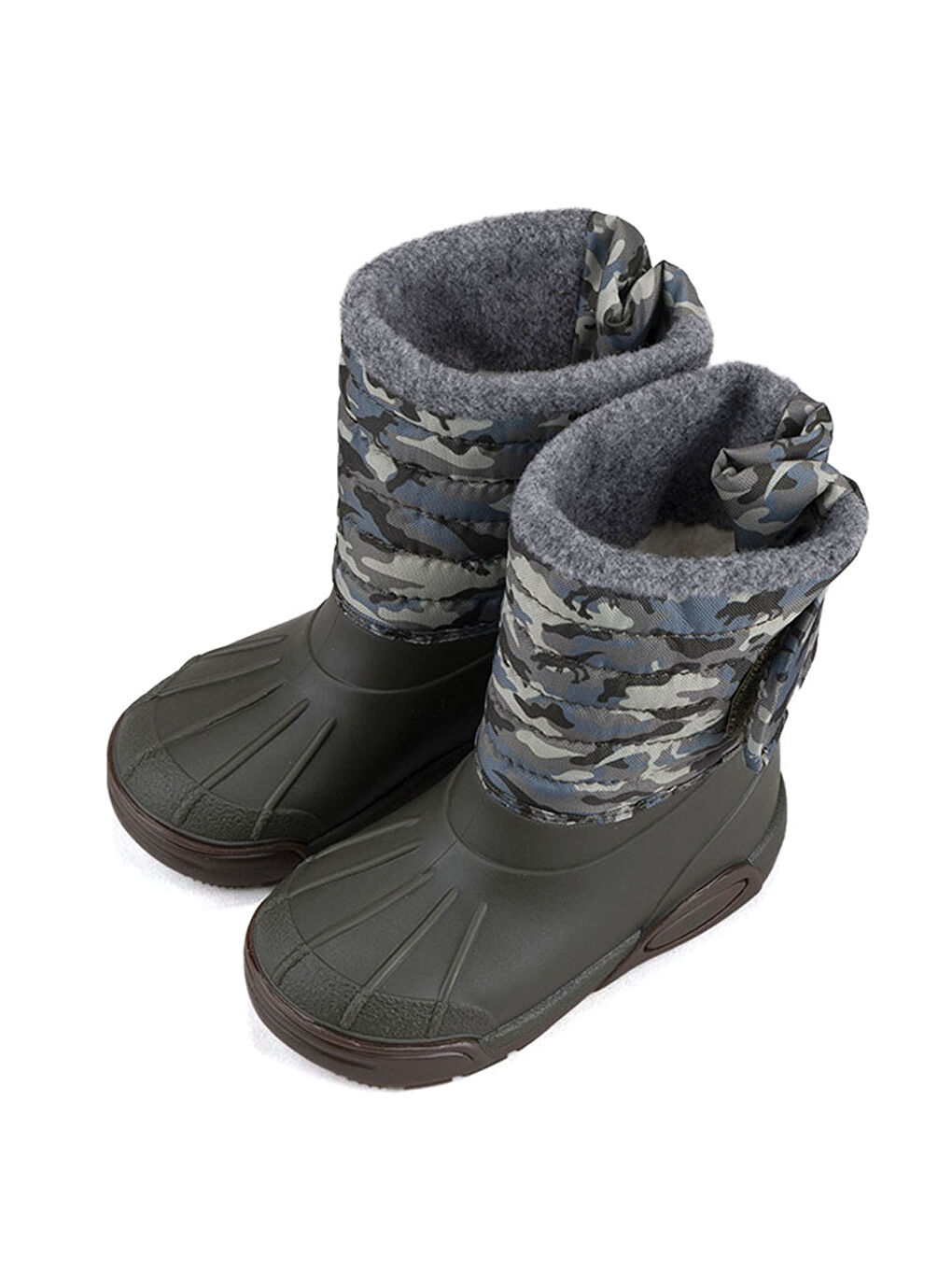 TOPO SKI CAMO Haki Erkek Çocuk Kar Botu-3