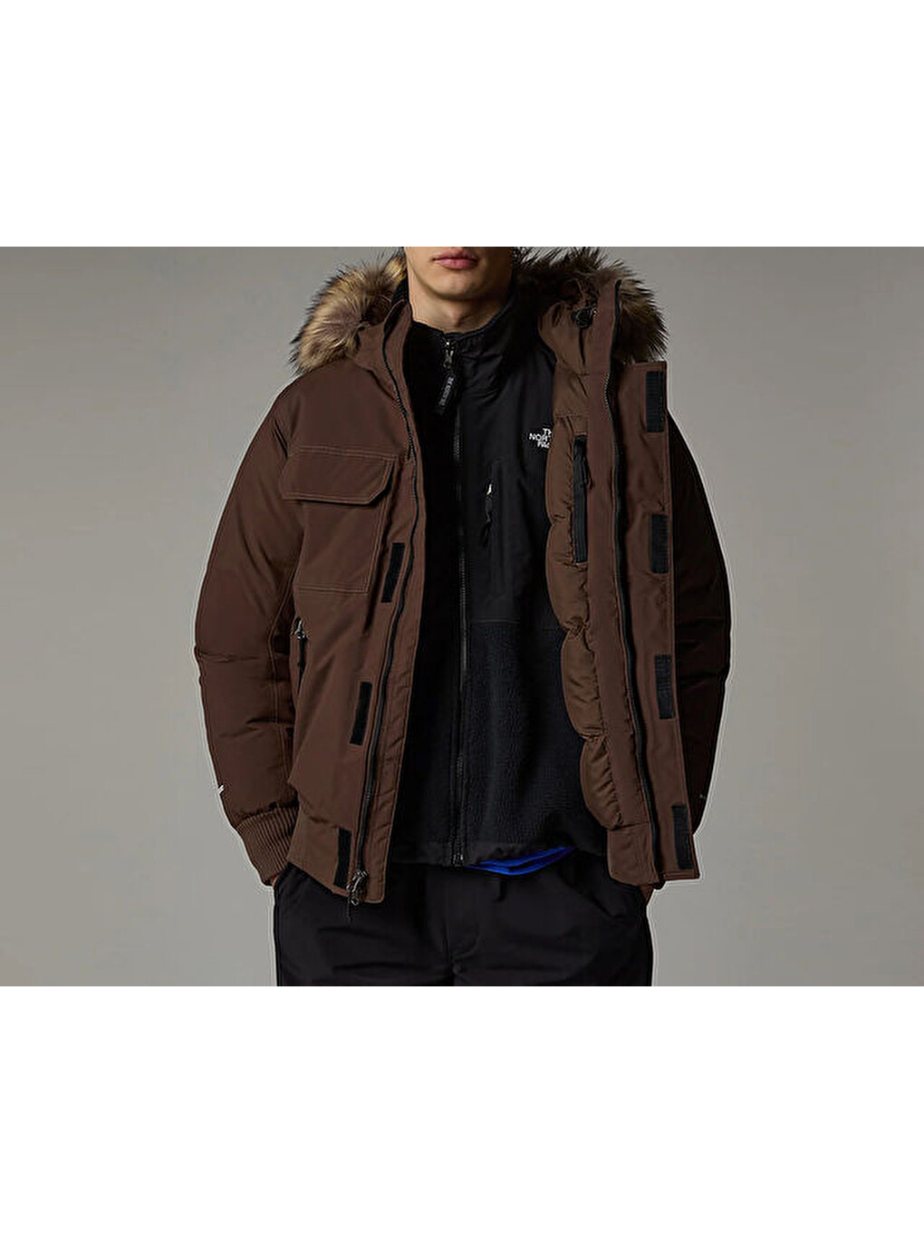 M Mcmurdo Bomber Erkek Günlük Mont (600 Dolgu Kaz Tüyü) Nf0a5gd91oı1 Kahverengi-3