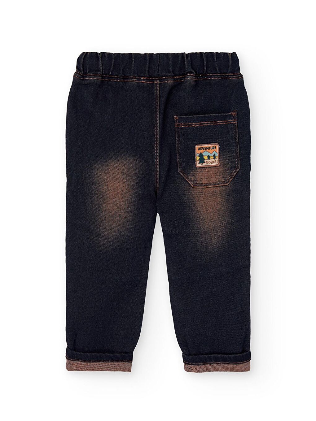 Lacivert Erkek Çocuk Denim Pantolon-2