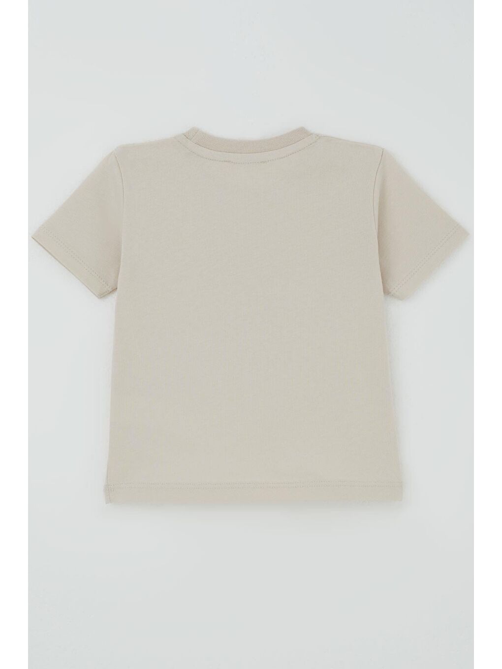 Erkek Çocuk Tişört Havalı Sokak Kaykaycısı Ayıcık Bej (2-6 Yaş)-1