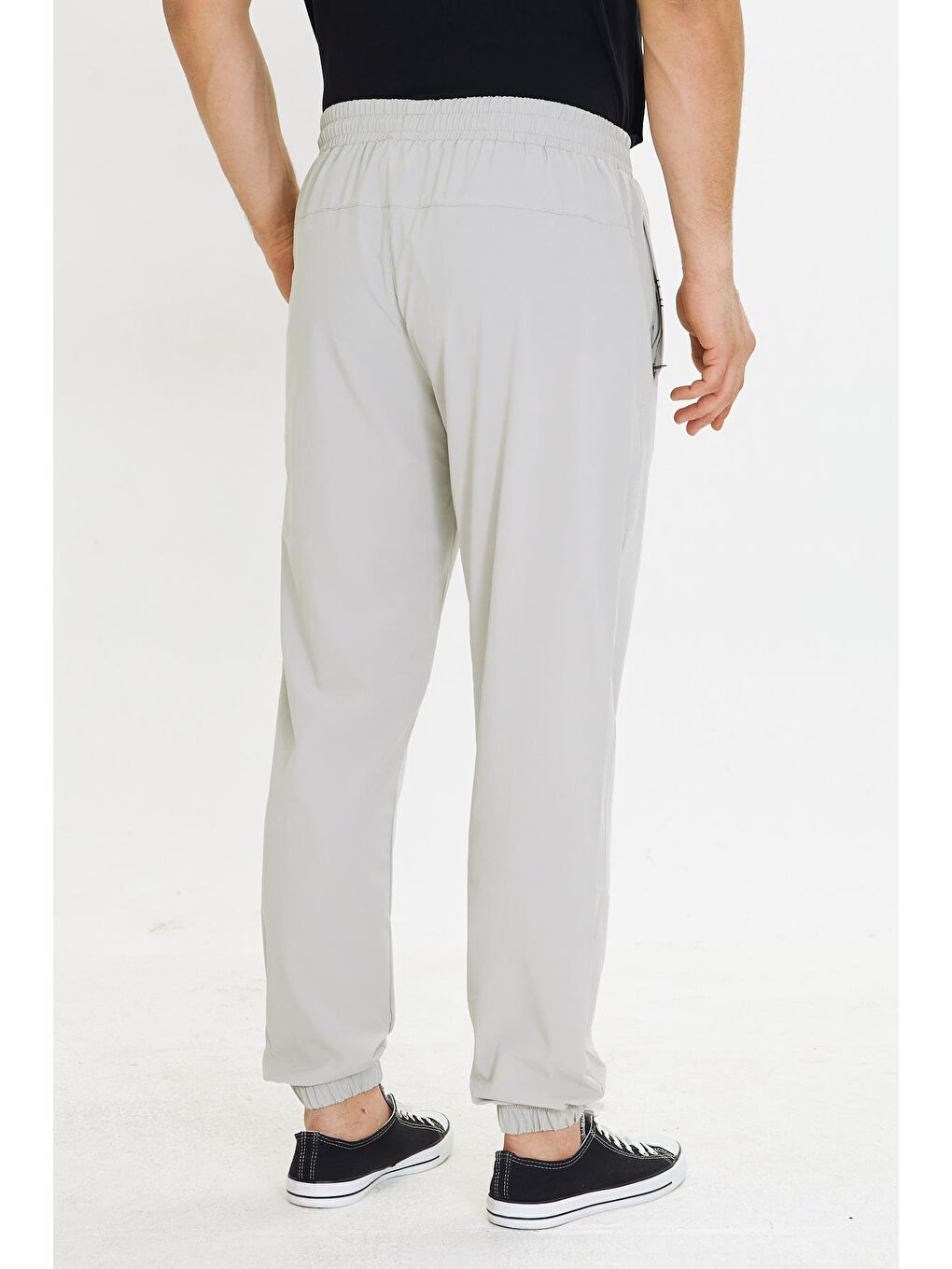 Bej Erkek Stretchfit Esnek Lastik Paçalı Eşofman Altı Taş 2663-T-5