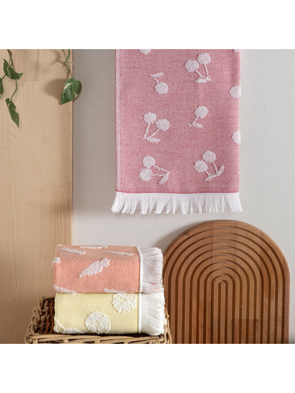 Karışık Home Cherry Kurulama Bezi 40x60 Cm-1 Parça