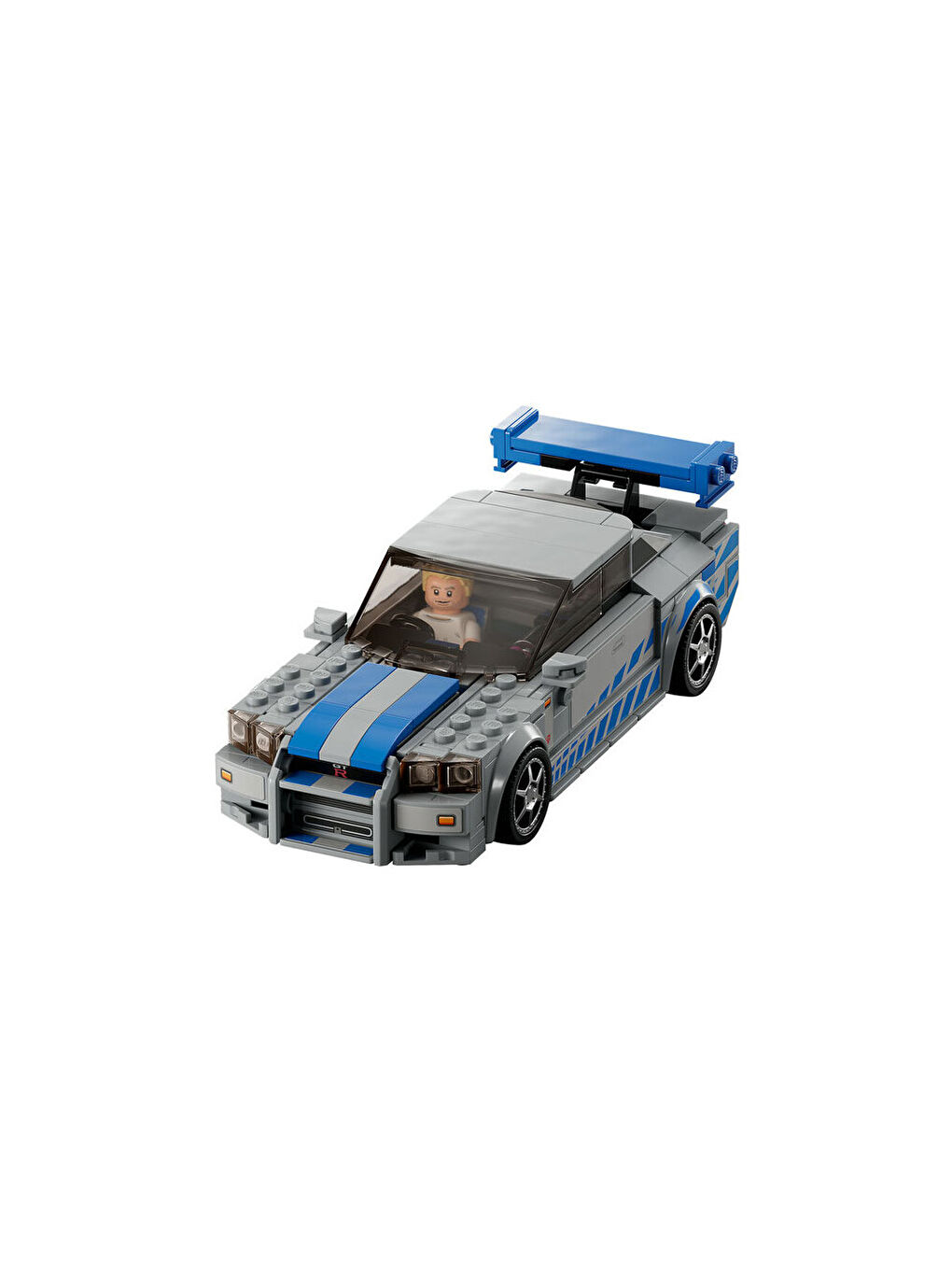 Lego Renksiz Speed Champions Daha Hızlı Daha Öfkeli Nissan Skyline GT-R (R34) 76917 - 1