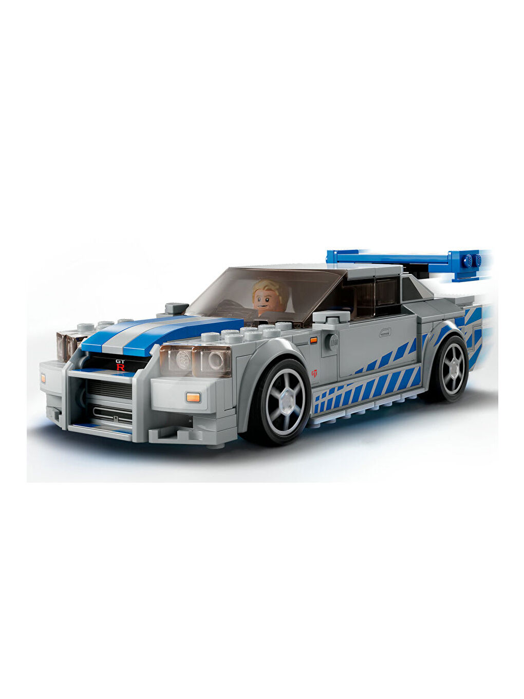 Lego Renksiz Speed Champions Daha Hızlı Daha Öfkeli Nissan Skyline GT-R (R34) 76917 - 3