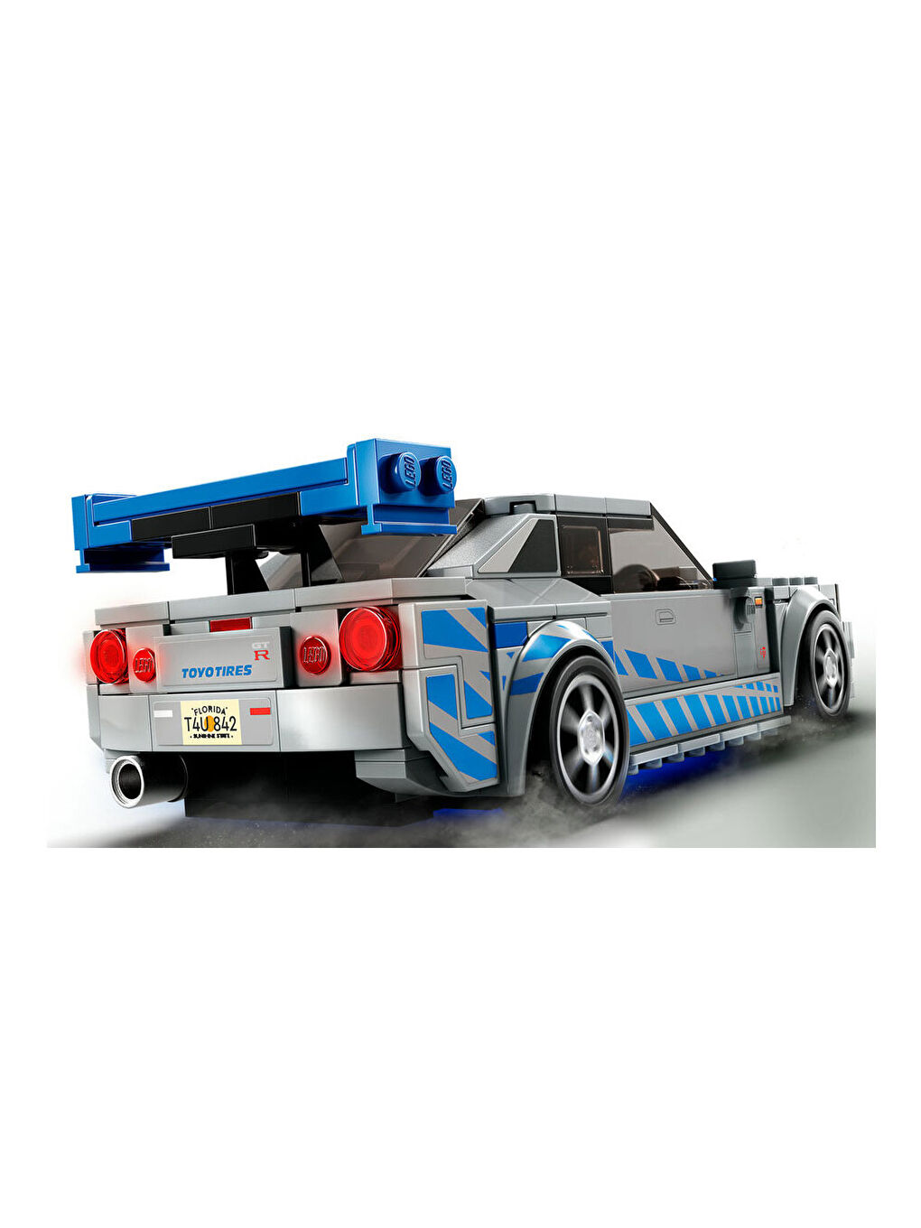 Lego Renksiz Speed Champions Daha Hızlı Daha Öfkeli Nissan Skyline GT-R (R34) 76917 - 4