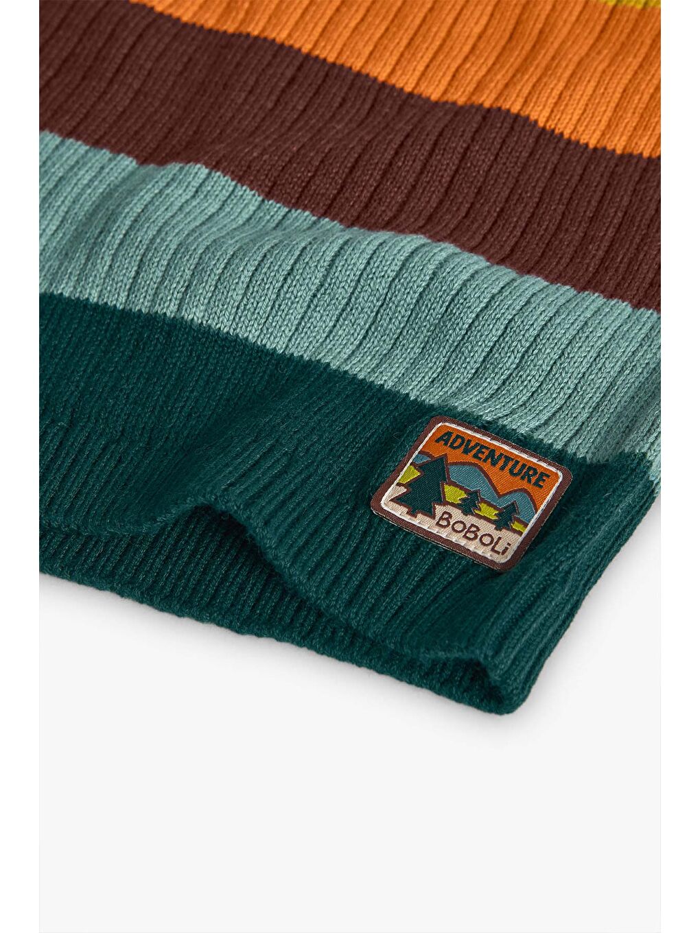 Karışık Erkek Çocuk Çizgili Kazak-4