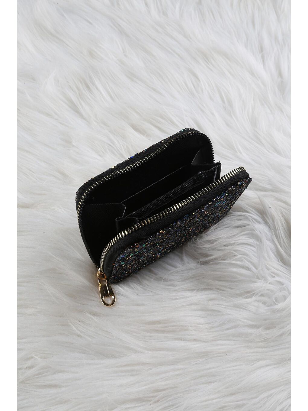 Karışık Simli Cüzdan/Para Çantası-1
