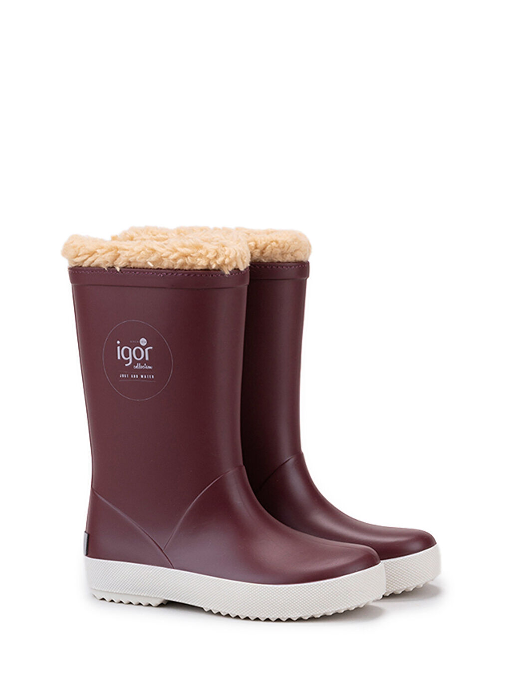 SPLASH NAUTICO BORREGUITO Bordo Erkek Çocuk Yağmur Çizmesi-1