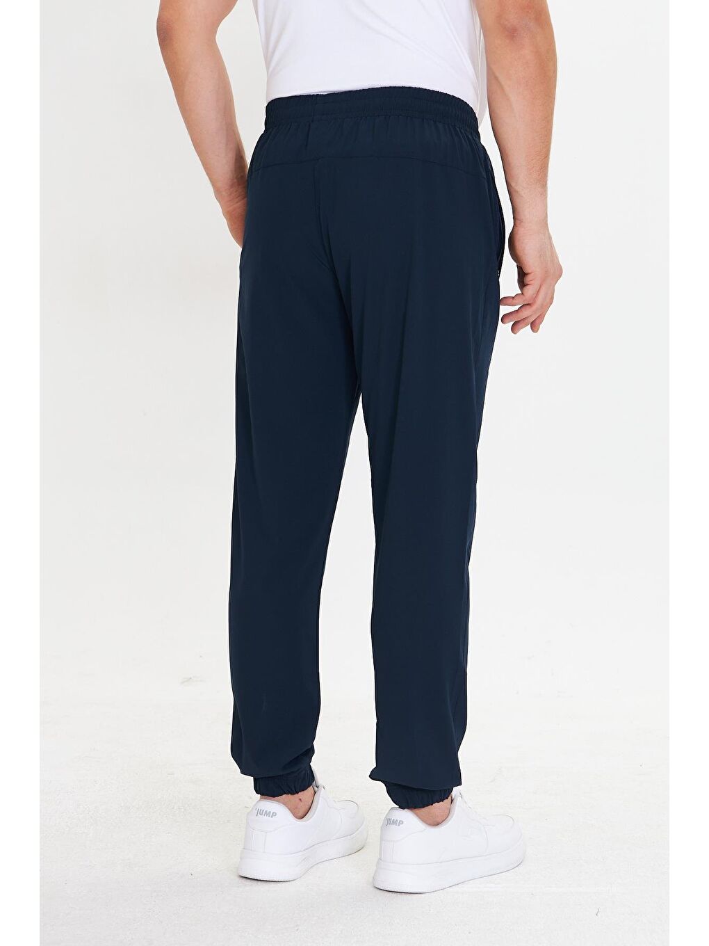 Erkek Stretchfit Esnek Lastik Paçalı Eşofman Altı Lacivert 2663-L-5