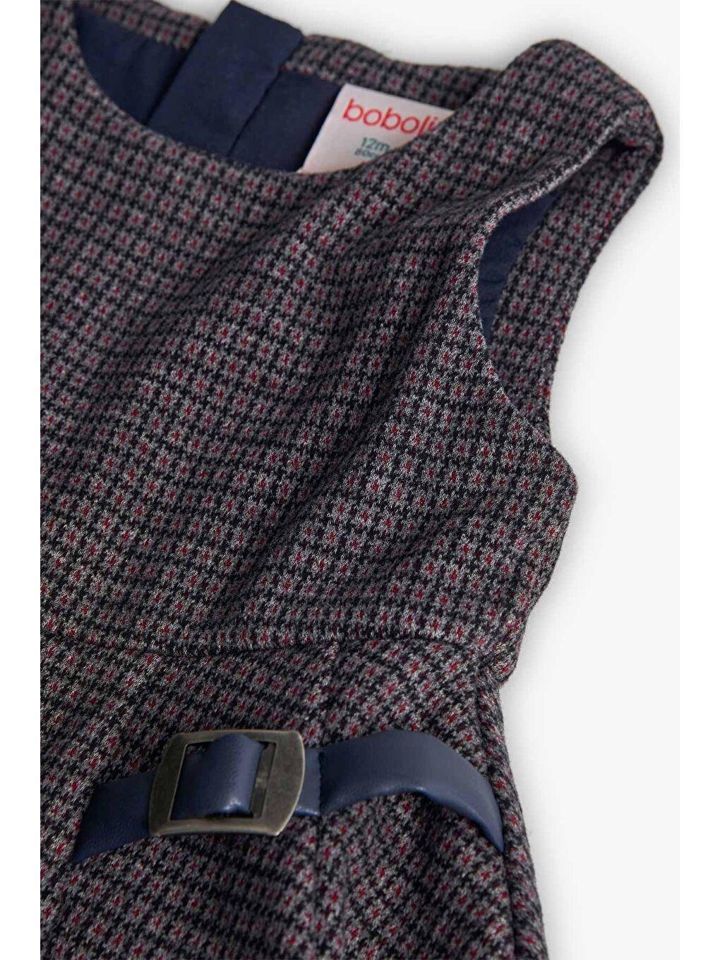 Lacivert Kız Çocuk Elbise-3