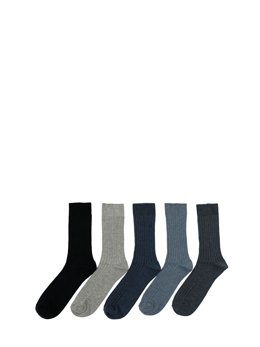 Karışık KOMET 5LI SKT-M 5PR Çok Renkli Erkek Soket Çorap